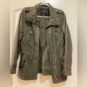 H&M Green Military Jacket Size S